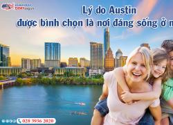 Lý do Austin được bình chọn là nơi đáng sống ở nước Mỹ